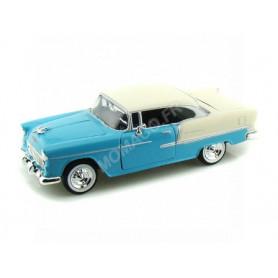 CHEVROLET BEL AIR 1955 BLEU