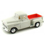 CHEVROLET STEPSIDE 1955 BLANC