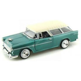 CHEVROLET BEL AIR NOMAD 1955 VERT METAL