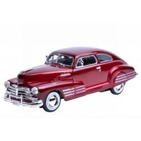 CHEVROLET AEROSEDAN FLEETLINE 1948 ROUGE METAL