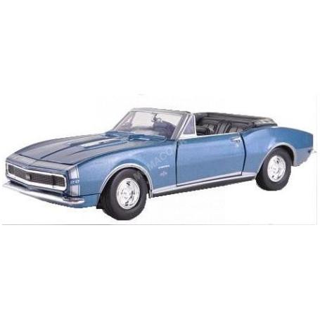 CHEVROLET CAMARO SS CONVERTIBLE 1967 BLEU METAL