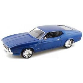 FORD MUSTANG SPORTSROOF 1971 BLEU METAL