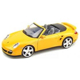 PORSCHE 911 TURBO CABRIOLET JAUNE