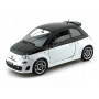 FIAT 500 ABARTH BLANC / NOIR