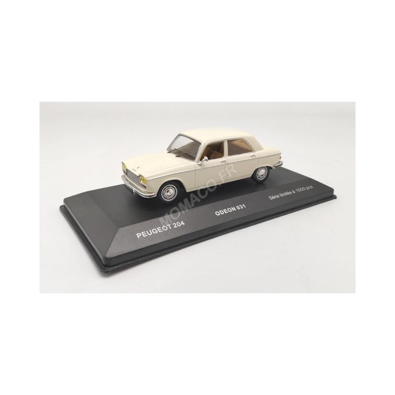 ODEON 031 PEUGEOT 204 1967 Blanc 1/43 