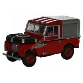 LAND ROVER SERIE 1 88 CANVAS POMPIER