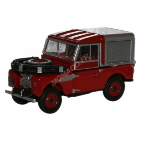 LAND ROVER SERIE 1 88 CANVAS POMPIER