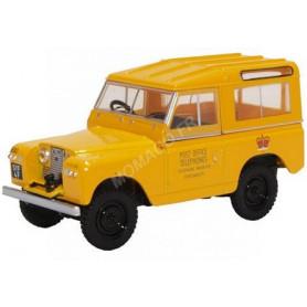 LAND ROVER SERIE II SWB HARD TOP POST OFFICE TELEPHONES JAUNE