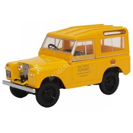 LAND ROVER SERIE II SWB HARD TOP POST OFFICE TELEPHONES JAUNE