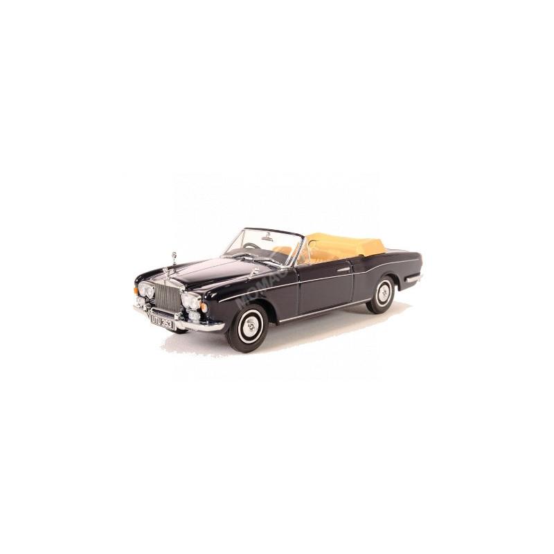 Miniature Oxford 43RRC001 – Rolls Royce Corniche Cabriolet Bleu – 1/43