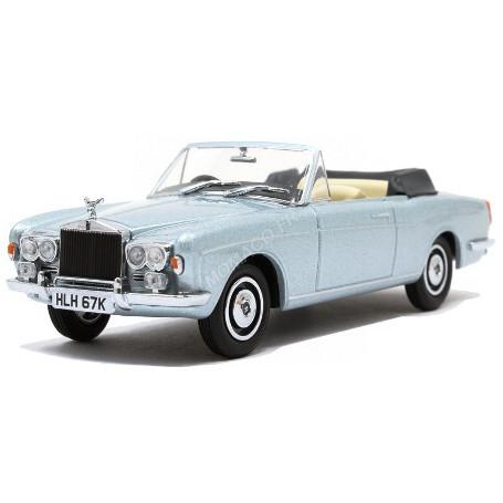 ROLLS-ROYCE CORNICHE CABRIOLET OUVERT BLEUE 2 TONS