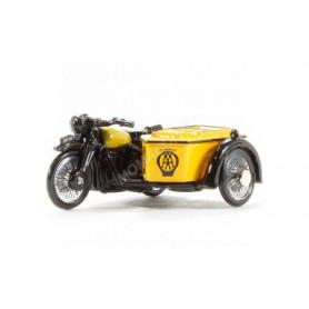 BSA MOTORCYCLE AND SIDECAR AA