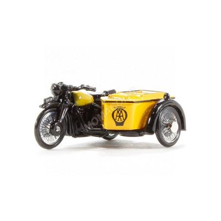 BSA MOTORCYCLE AND SIDECAR AA