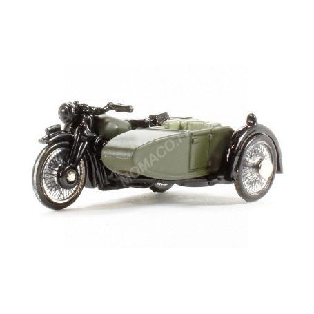 BSA MOTORCYCLE AND SIDECAR 34TH ARMOURED BRIGADE 1945
