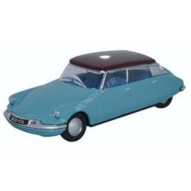 CITROEN DS19 BLEU/AUBERGINE