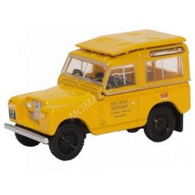 LAND ROVER SERIE II SWB HARD TOP POST OFFICE TELEPHONES JAUNE