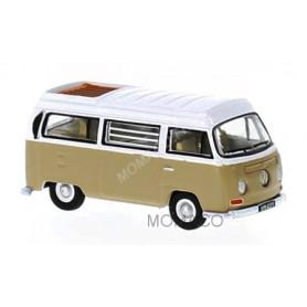 VOLKSWAGEN T2 CAMPER BAY WINDOW MARRON/BLANC