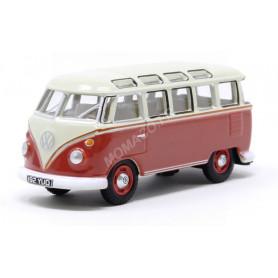 VOLKSWAGEN T1 SAMBA BUS ROUGE