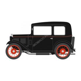 AUSTIN SEVEN RN SALOON NOIR/ROUGE