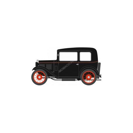 AUSTIN SEVEN RN SALOON NOIR/ROUGE