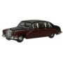 DAIMLER DS420 BORDEAUX / NOIR REINE D'ANGLETERRE