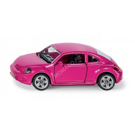 VOLKSWAGEN COCCINELLE ROSE AVEC FLEURS (COULEURS NON CONTRACTUELLES)