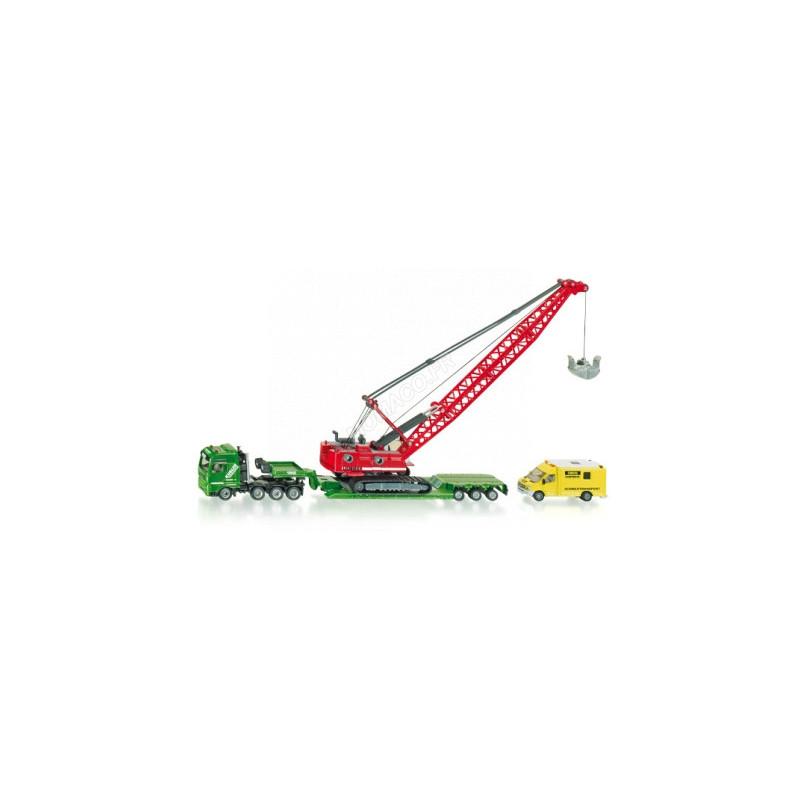 BRI43254 - Porte engin KANE jaune - Britains - 1/32 36881432548