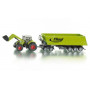 CLAAS AXION 850 AVEC CHARGEUR FRONTAL ET BENNE BASCULANTE
