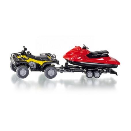 QUAD AVEC JET-SKI (COULEURS NON CONTRACTUELLE)