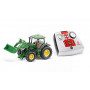 JOHN DEERE 7R AVEC CHARGEUR FRONTAL - RADIOCOMMANDE