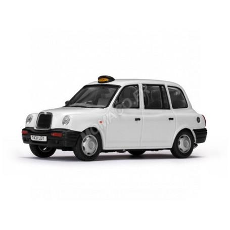 Taxi Cab Tx1 Londres Blanc Epuise