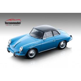 PORSCHE 356 KARMANN 1961 BLEUE TOIT NOIR