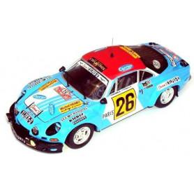 RENAULT ALPINE A110 1600S 26 HUMMEL/FAUCHILLE RALLYE MONTE CARLO 1977