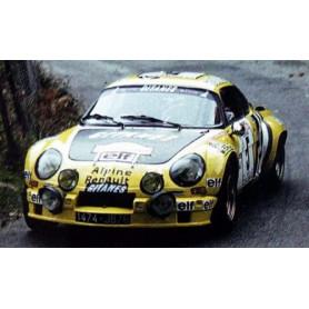 RENAULT ALPINE A110 5 LARROUSSE/DELFERIER TOUR DE CORSE 1975