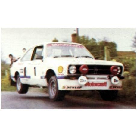 FORD ESCORT MKII RS1800 "TARMAC" 1 COLEMAN/SULLIVAN RALLYE D'IRLANDE 1976 1ER