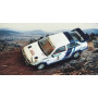 FORD SIERRA COSWORTH 3 BLOMQVIST/MELANDER RALLYE PORTUGAL 1988 CRASHED CAR