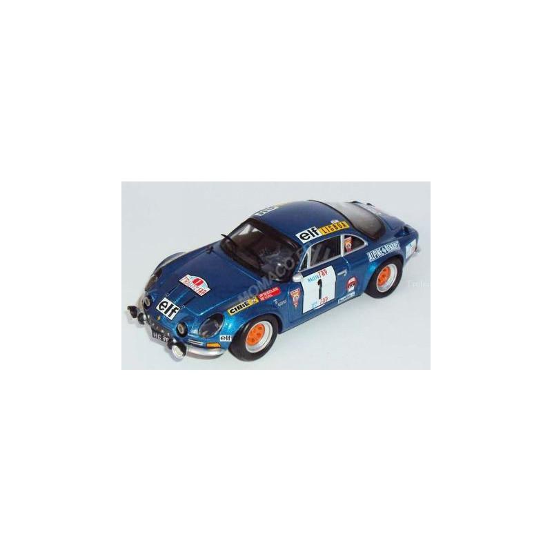 DECALS 1/18 REF 0867 Alpine Renault A110 Piot Rallye Monte Carlo 1973