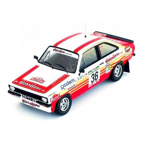FORD ESCORT MKII RS 2000 36 SOULO/CID RALLYE DU PORTUGAL 1982