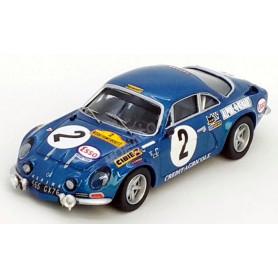 RENAULT ALPINE A110 2 THERIER/HENRY/NUSBAUMER 1ER MARATHON DE LA ROUTE 1971 (EPUISE)