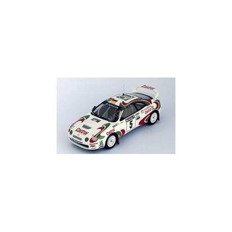 TOYOTA CELICA GT FOUR 5 SCHWARZ/GIRAUDET RAC RALLYE 1996 1ER