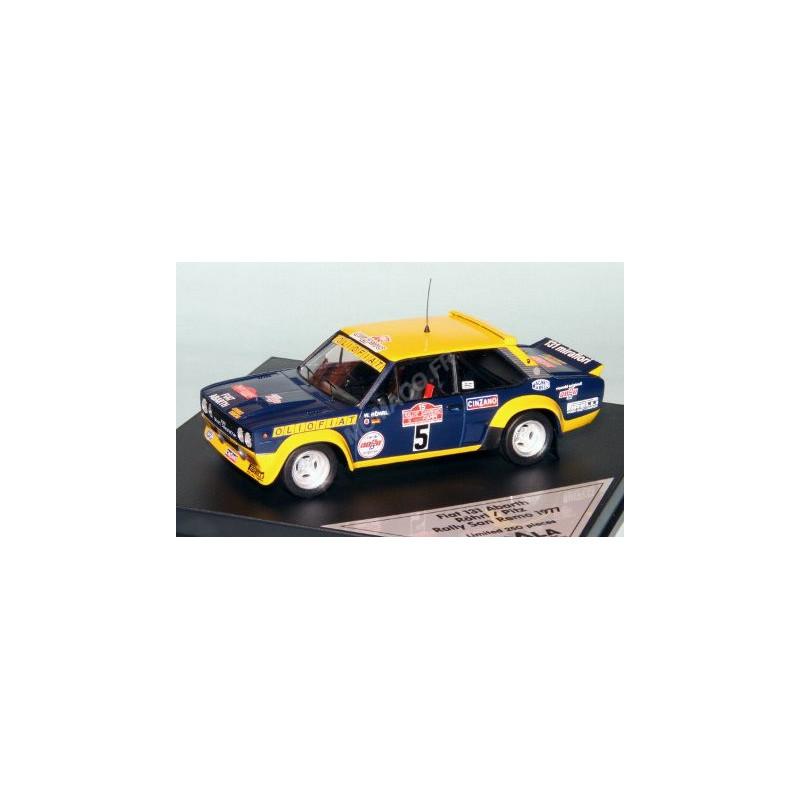 Fiat 131 Abarth Rallye San Remo 1977 – Solido 1/43 – Modèle Maquettiste Boîte Rhodoïd