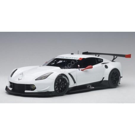 CHEVROLET CORVETTE C7.R PLAIN BODY VERSION BLANCHE/ROUGE