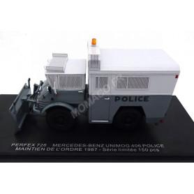 MERCEDES-BENZ UNIMOG 406 MAINTIEN DE L'ORDRE 1987 POLICE GRIS (EPUISE)