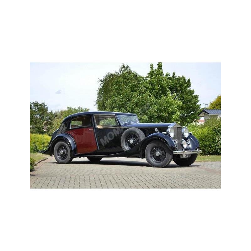 Miniature Rolls Royce Phantom 1/43 Ilario III Sedanca De Ville Park Ward Rouge Dekor Rhd 1937 Sn3cm61