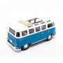 VOLKSWAGEN MINIBUS 1962 BLEU/BLANC