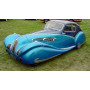 DELAHAYE 135 COMPETITION TEARDROP COUPE FIGONI & FALASCHI 1936 SN46576 2 TONS BLEU