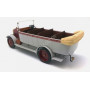 BERLIET TYPE 1CB OUVERT "ROUTE DES ALPES  1921 GRIS CLAIR/ BORDEAUX