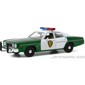 PLYMOUTH FURY 1975 "CHICKASAW COUNTY SHERIFF" (EPUISE)