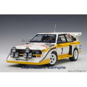 AUDI QUATTRO S1 6 MIKKOLA/HERTZ RALLYE MONTE-CARLO 1986