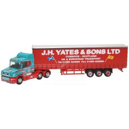 SCANIA T CAB CURTAINSIDE "J.H. YATES AND SONS"